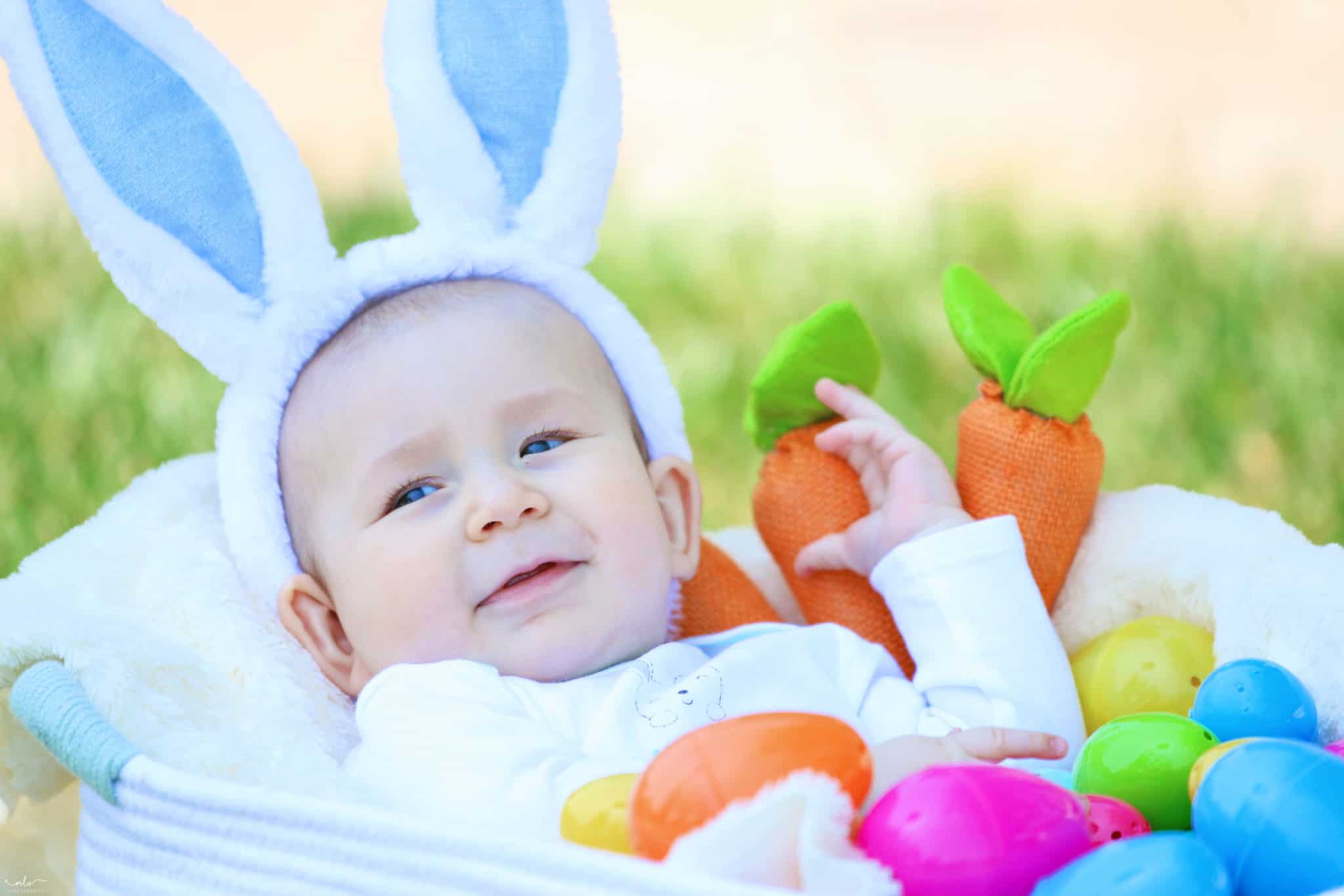 Easter Baby Photo Shoot