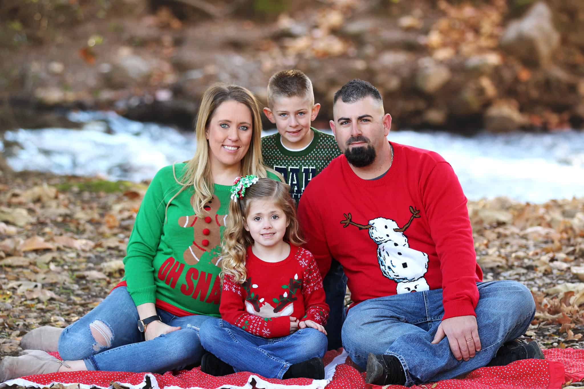 Professional family Christmas photography, San Jose, CA