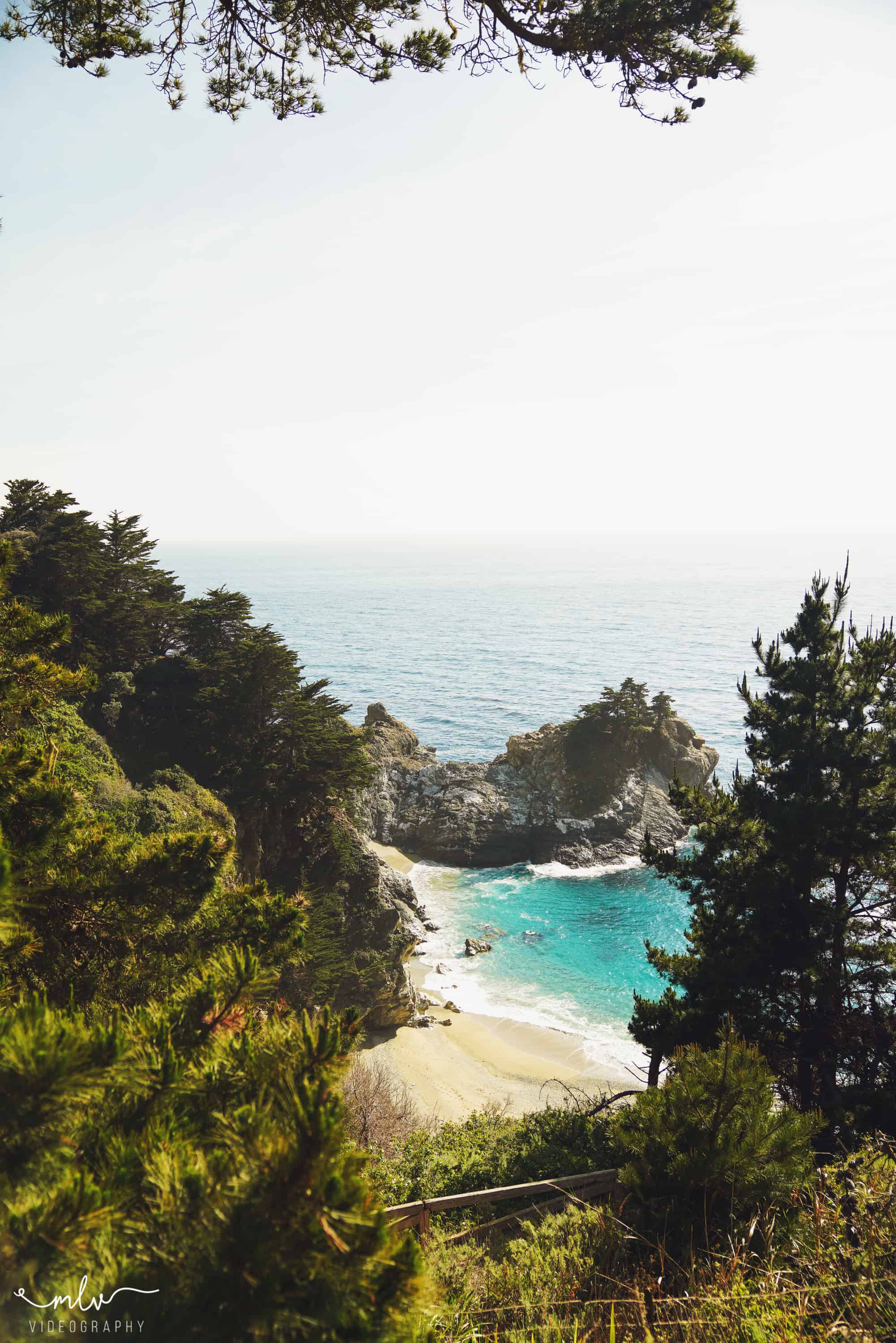 First Glance at McWay Falls